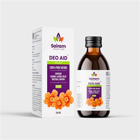 Buy DEO AID Syrup for Hyperacidity, Duodenal Ulcer, Poor Appetite,Weak ...