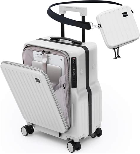 Amazon.com | NOBL Duo Carry Carry-On Luggage with Detachable Side Bag ...