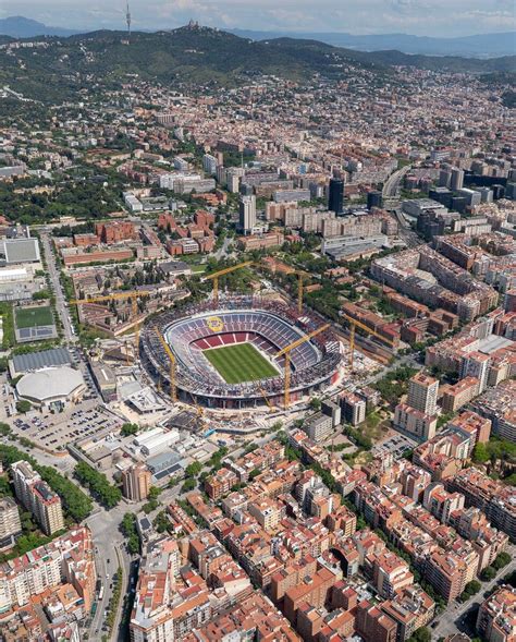 Así se encuentra el Spotify Camp Nou a mes y medio de volver - AS.com