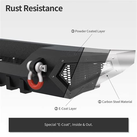 OEDRO Rear Bumper Compatible with 2018-2022 Jeep Wrangler JL ...