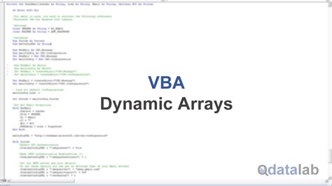 VBA Dynamic Array 的图像结果