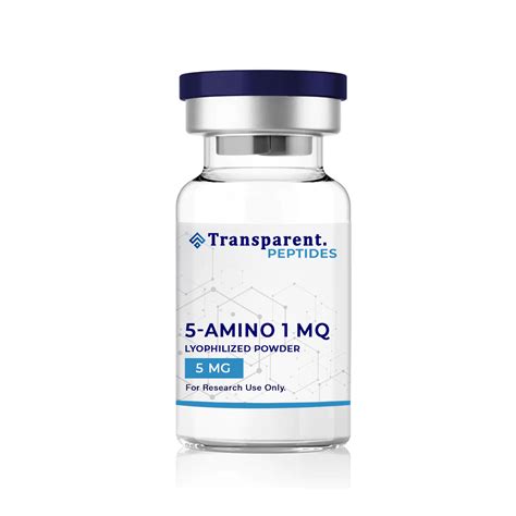 5-Amino 1 MQ 5mg - Transparent Peptides