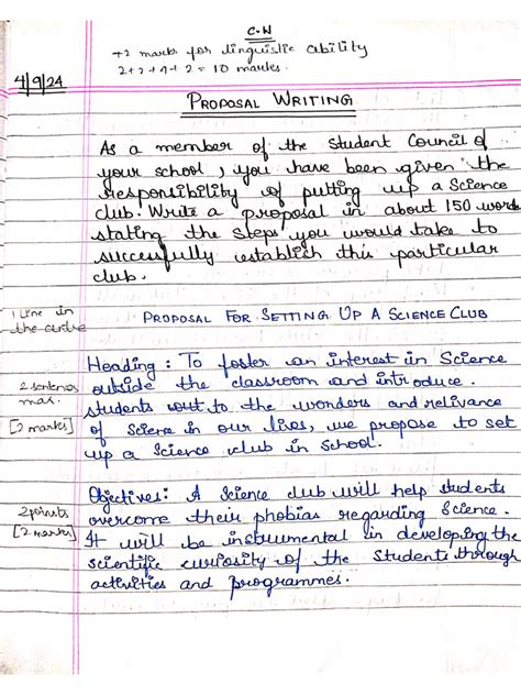 Image result for Proposal Writing Notes