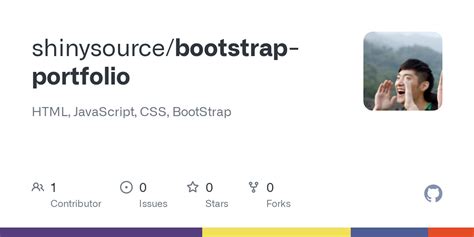 GitHub - shinysource/bootstrap-portfolio: HTML, JavaScript, CSS, BootStrap