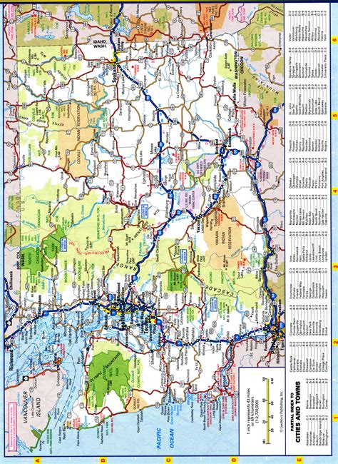 Washington driving guide book
