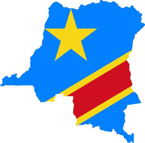 Democratic Republic Of The Congo Flag, Red Stripe, Historical ...