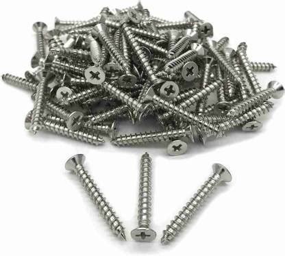 Elco Stainless Steel Flat Head Self-tapping Screw Price in India - Buy ...