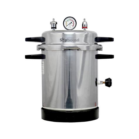 Skybound Autoclave Sterilizer (10 Litre (9" Dia. X 11''H) for clinic ...
