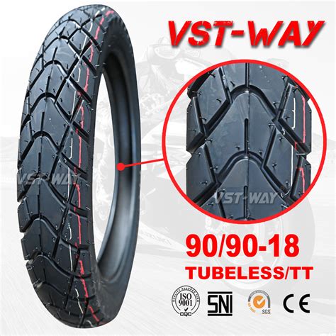 Motorcycle Tubeless 90/90-18 3.25-18 Llantas 90/90/18 PARA Moto ...