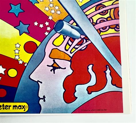 Peter Max Poster Book 1970 Vintage 70s Retro Groovy Psychedelic Hippie Poster Prints Music Pop ...