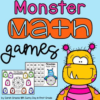 Fun Math Games Monster Math 的图像结果