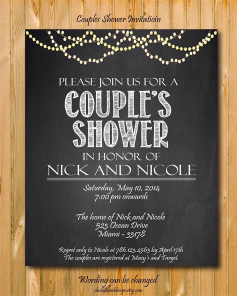 Etsy Couples Baby Shower Invitations at Dale Armour blog