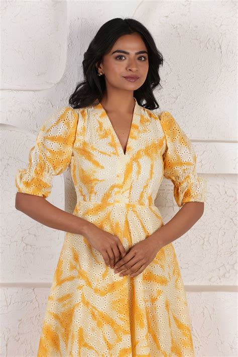 SUNSET SCHIFFLY DRESS – Sajilo