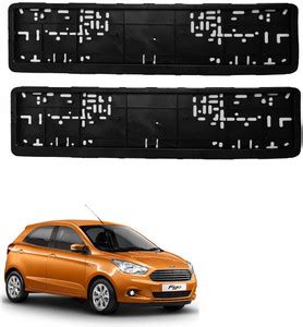 Vagary Standard Size Car Number Plate Frame/Licence Plate Covers for ...
