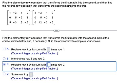 Image result for Elementary Row Transformation of Matrix