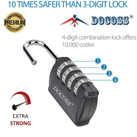 Lock 4 Digit Lock Number 的图像结果