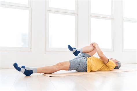 Supine Hip Adductor Stretch