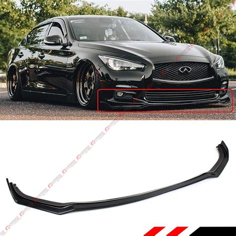 Buy JDM GT Style Front Bumper Lip Spoiler Splitter Replacement ...