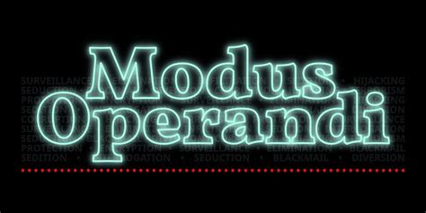 Image result for Modus Operandi Pronounce