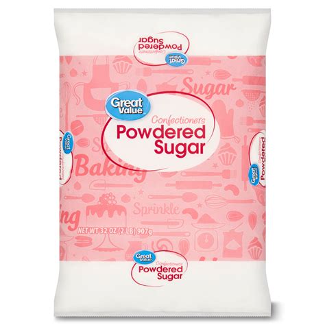 Great Value Confectioners Powdered Sugar, 32 oz – Walmart Inventory ...