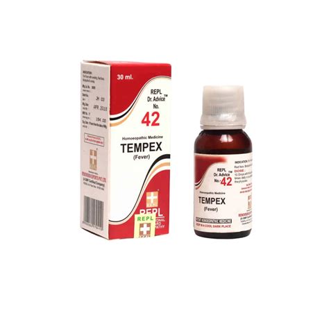 Dr. Advice® NO. 42 (TEMPEX) - - Fever Treatment - Renovision Exports ...