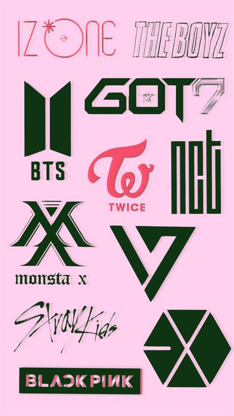Kpop Group Logos