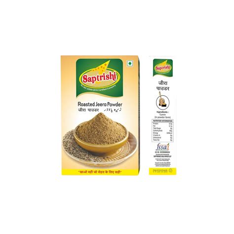 Jeera Roasted Powder – SAPTRISHI Cumin Masala for Indian Food ...