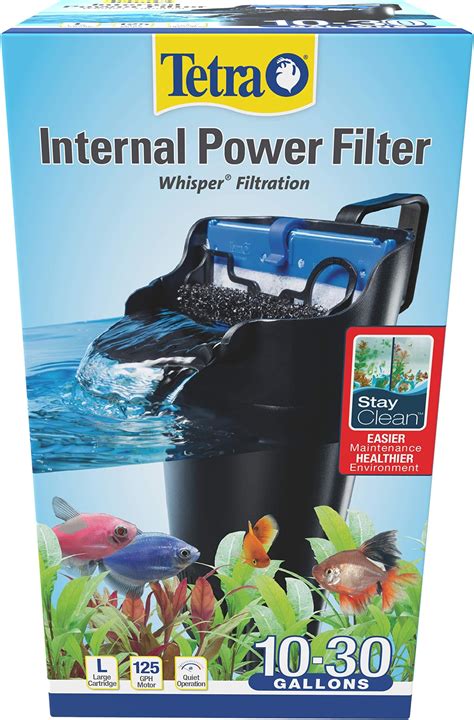 Whisper In-Tank Filter 20i with BioScrubber for 10 - 20 gallon ...