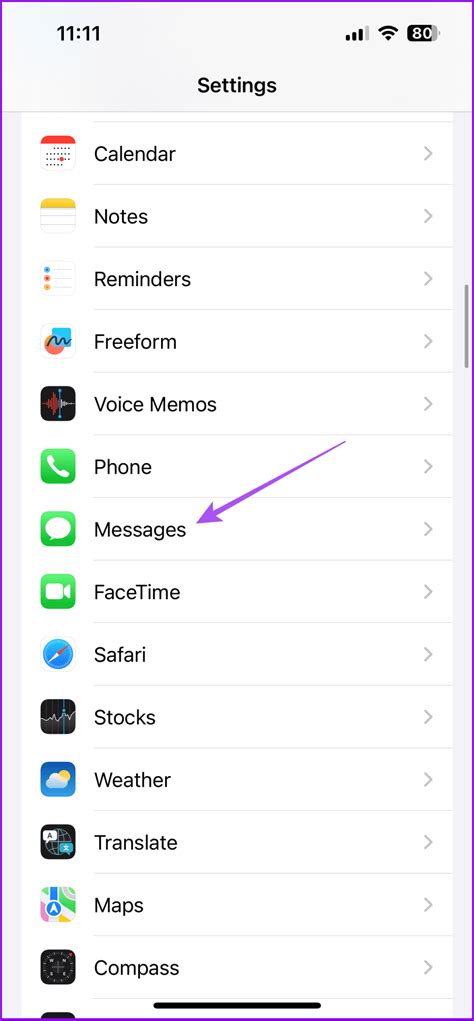 Changing Text Message Settings On iPhone 的图像结果