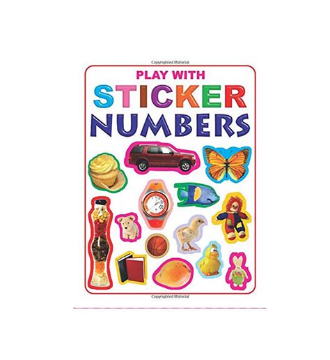 Play With Sticker - Numbers (English) – Chirukaanuka