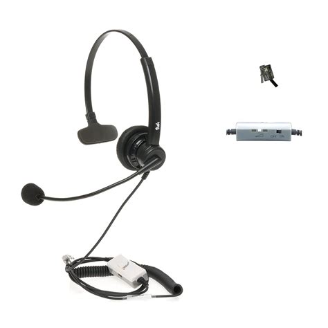 VISBR Professional Single Ear Noise Canceling Office/Call Center ...