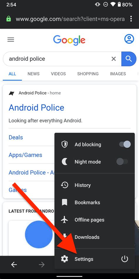 The best Android browsers with dark mode