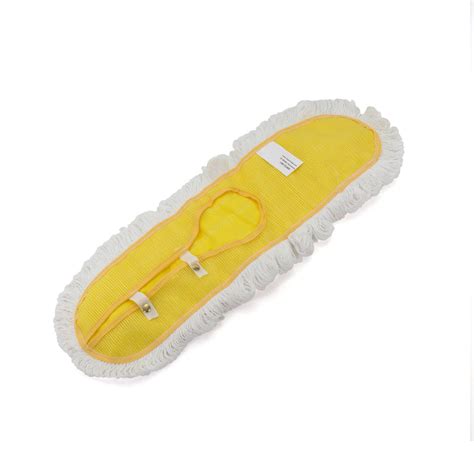 24" Floor Finish Flat Wax Applicator Mop - White with Looped Ends ...