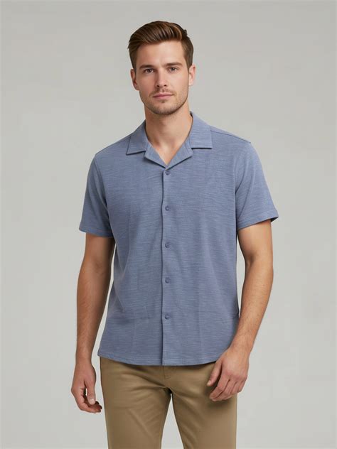 Cuban Collar Shirts for Men – Unique & Stylish Looks | Celio