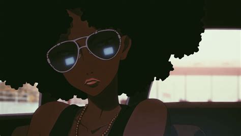 Black Anime Character | Black anime characters, Black cartoon ...