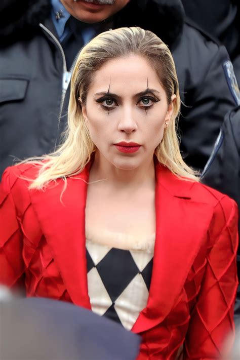 Lady Gaga as Harley Quinn in pictures on set of Joker: Folie à Deux ...