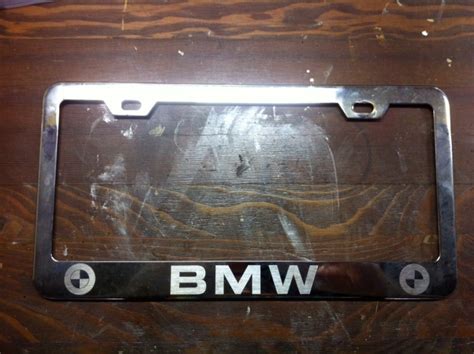 BMW Chrome License Plate Frame |﻿ Miscellaneous