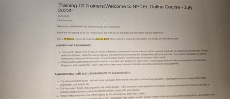 Adobe Scan Jul 18, 2023 - DE-2 - TrainingOf Trainers:Welcometo NPTEL ...