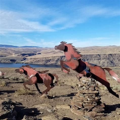 Wild Horses Monument in Quincy, WA (With Photos)
