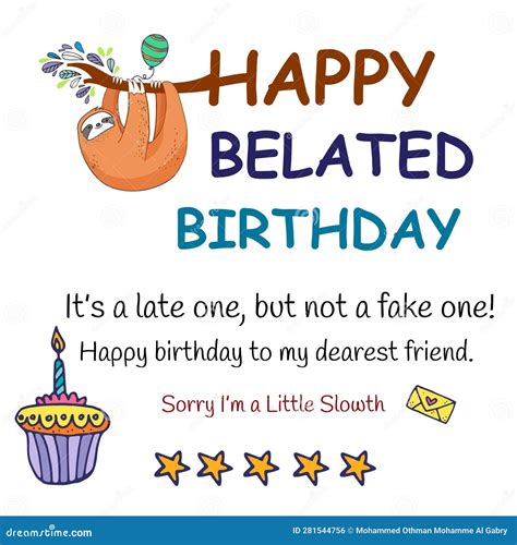 Happy Belated Birthday Funny