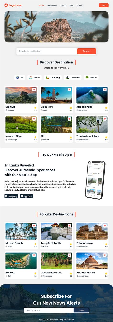 Travel Website 的图像结果