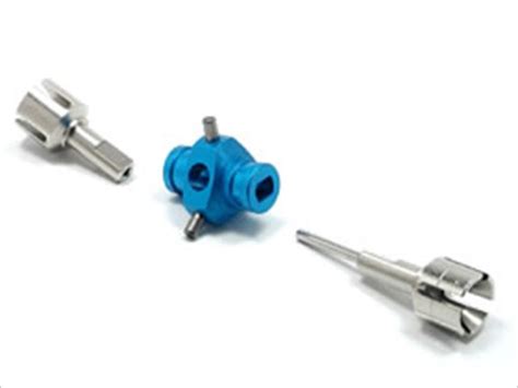 スチール製カップジョイント＆アルミデフロックセット タミヤM-03用 Steel cup joint & Aluminum ...