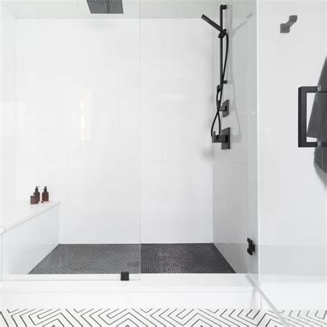 Porcelain Shower Tile White