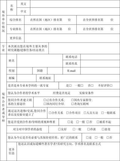 因公出国政审范文（八篇） - 范文118