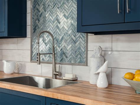 Neptune Herringbone Matte Glass Mosaic | Floor decor, Rustic kitchen ...