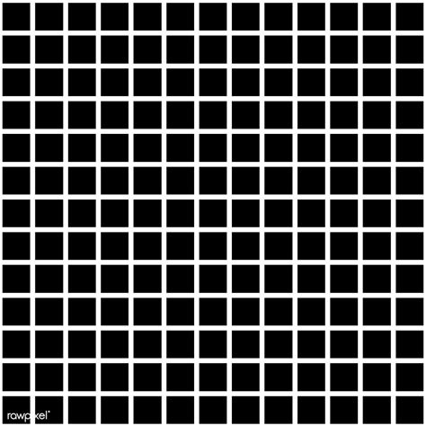 Black and white seamless grid pattern vector | free image by rawpixel ...