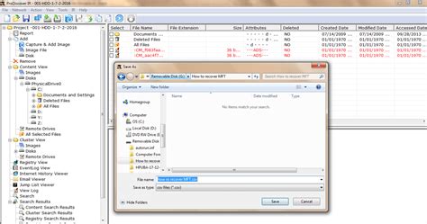 Master File Table in Python 的图像结果