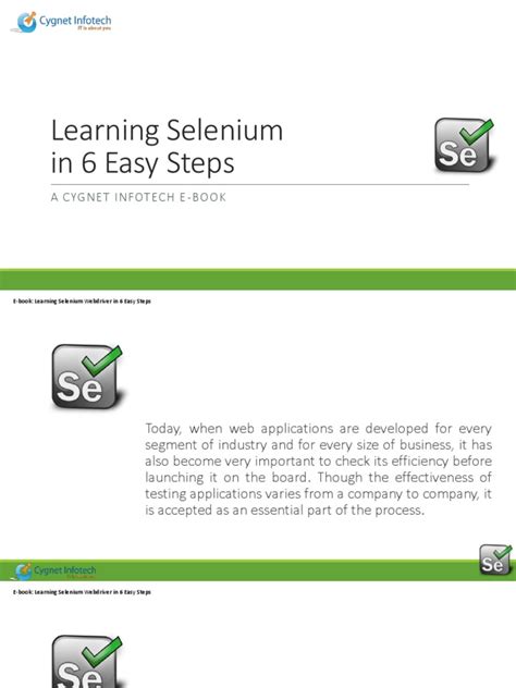 Learn Selenium Step by Step 的图像结果