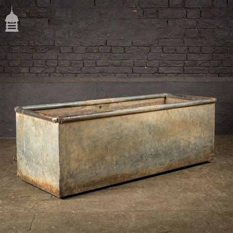 Galvanized Steel Trough Planters