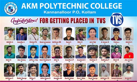 AKM POLYTECHNIC COLLEGE |KANNANALLOOR |KOLLAM